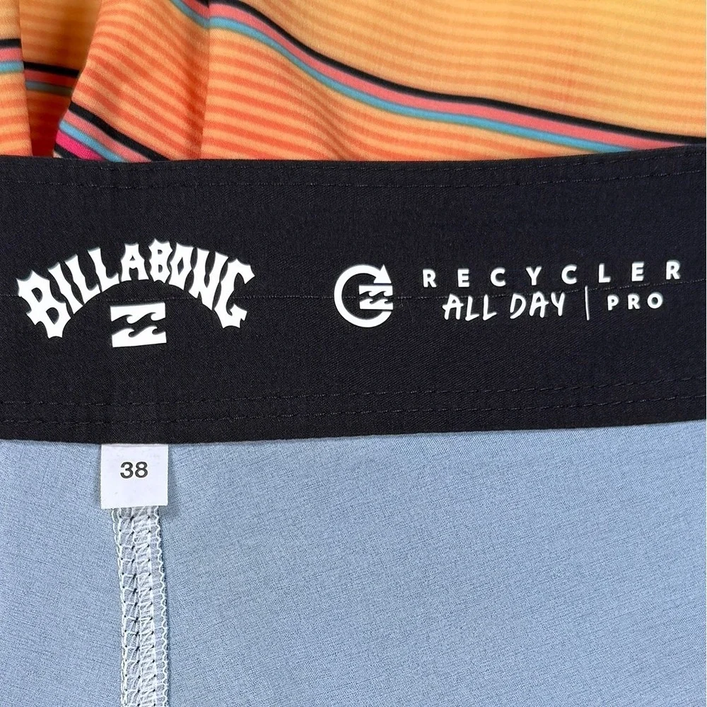 Hurley Recycler All Day Pro Board Shorts - NWT Mens 38 Multicolor - #49594-K6